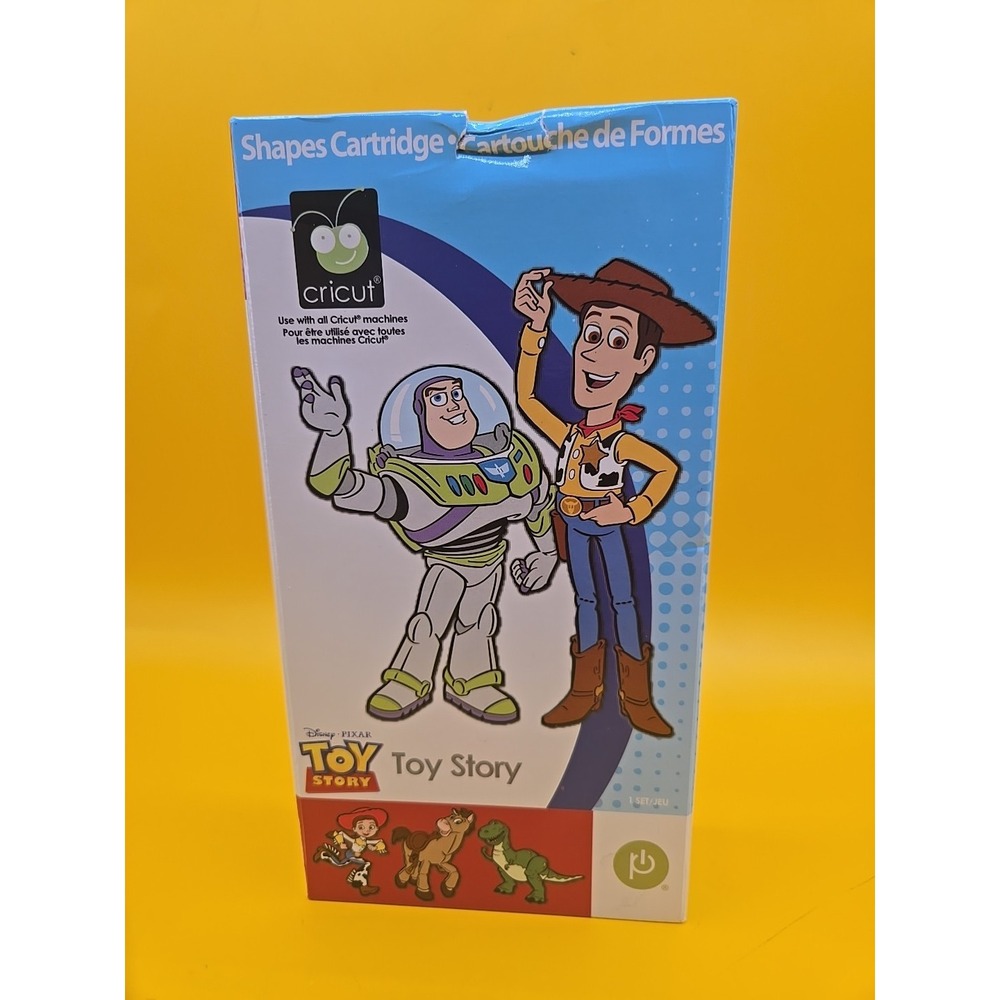 Cricut Disney/Pixar Toy Story cartridge!! Rare/ Retired!!  New! Never Linked